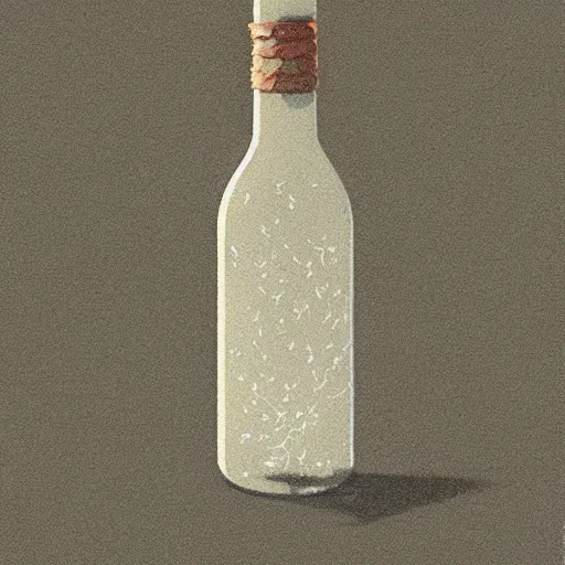 Prompt: the universe in a clear bottle, exquisite details, earth magic, mid view, design on a white background, by studio muti, greg rutkowski makoto shinkai takashi takeuchi studio ghibli,