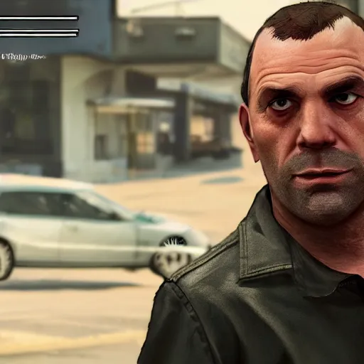 Prompt: a real life version of michael from gta v, realistic, hdr, rtx, cinematic