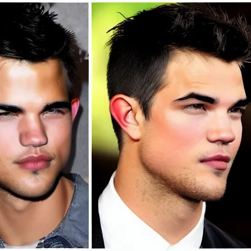 Image similar to taylor lautner mixed with robert pattinson