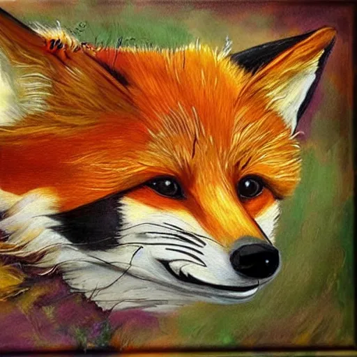 Image similar to 🦊🎨🖌️