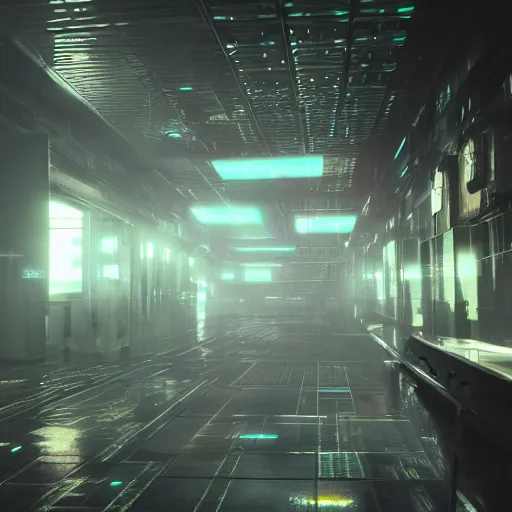 Image similar to neuromancer, octane render, unreal engine, hyper realistic