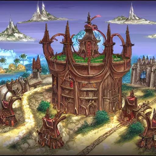 Image similar to ultima online concept art