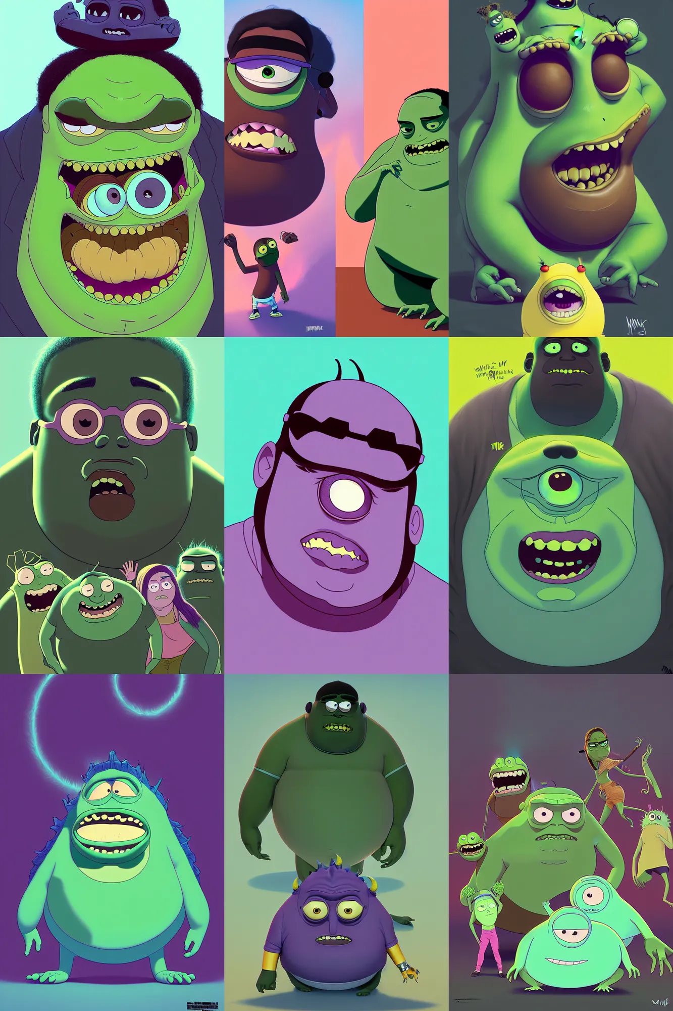 Every Character in Monsters Inc by @entertainment720 - Listium