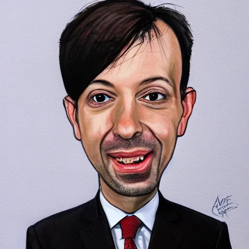 Image similar to andrew tate, caricature