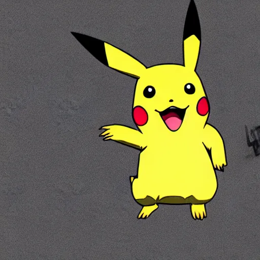 Image similar to photo of a pikachu with the face of emma watson