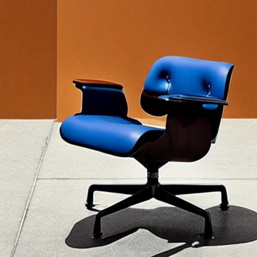 Image similar to an armchair by eames, designed by PlayStation 5!!!