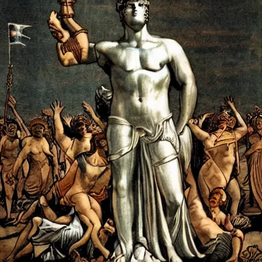 Prompt: colossus of rhodes