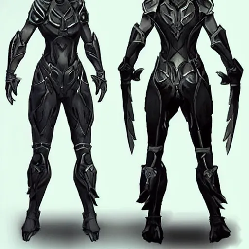 Image similar to infinity blade female armor concept art