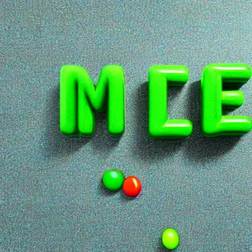 Image similar to the green m and m mascot giving a tedtalk, 8 k render