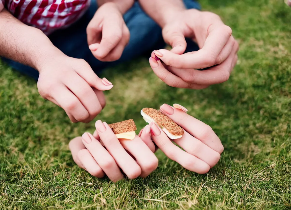 man-eats-fingernail-sandwich-at-a-picnic-ground-made-stable