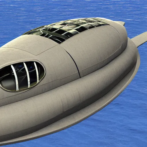 Prompt: trilobite submarine concept design, blueprint, engineering design