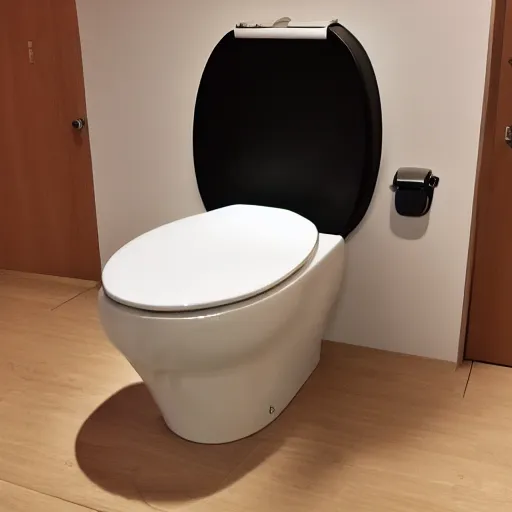 Image similar to gaming chair as a toilet realistic 4 k studio photo