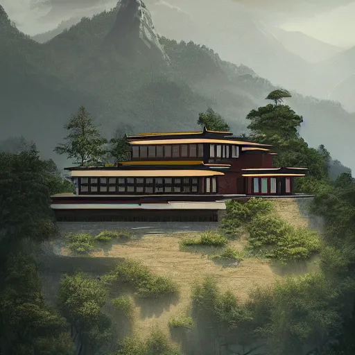 Modernist House Inspired By A Tibetan Palace Stable Diffusion OpenArt   0d0564892dbff05e93ba0969fbe6ddc8de3b08c2 2000x2000.webp