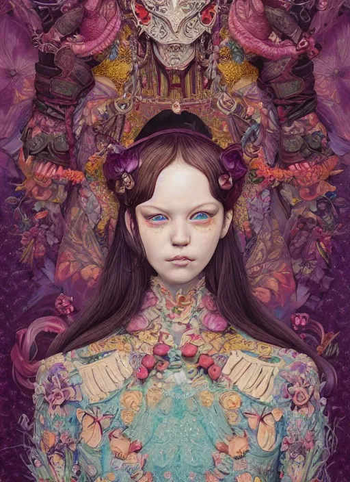 Image similar to beautiful girl :: by Martine Johanna and Simon Stålenhag and Chie Yoshii and Casey Weldon and Guillermo del toro :: ornate, dynamic, particulate, rich colors, intricate, elegant, highly detailed, centered, artstation, smooth, sharp focus, octane render, 3d