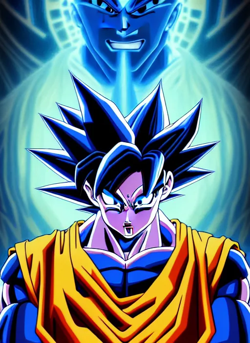 ArtStation - Dragon Ball Goku ssj Blue concept art