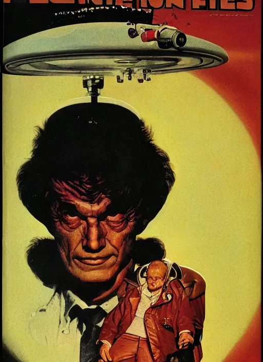 Prompt: head and shoulders portrait of joe egan as a pulp science fiction alien in the sun , by norman rockwell