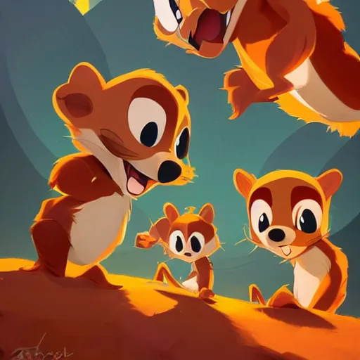 Image similar to face icon stylized minimalist chip'n dale : rescue rangers, loftis, cory behance hd by jesper ejsing, by rhads, makoto shinkai and lois van baarle, ilya kuvshinov, rossdraws global illumination