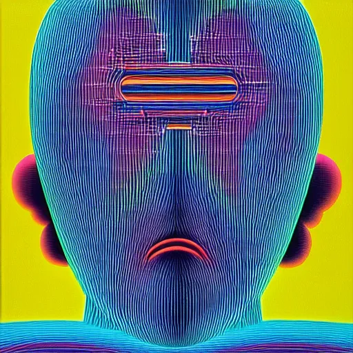 Prompt: techno art by shusei nagaoka, kaws, david rudnick, oil on canvas, bauhaus, surrealism, neoclassicism, renaissance, hyper realistic, pastell colours, cell shaded, 8 k - h 7 0 4