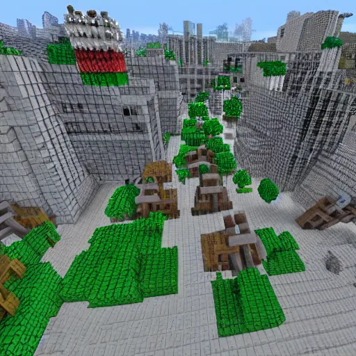 Prompt: Shibuya, Minecraft