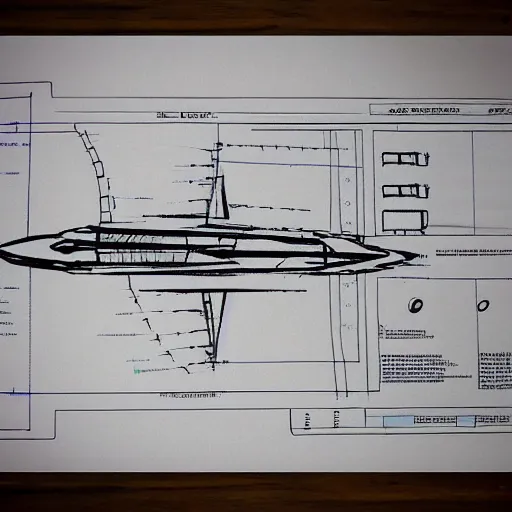 Image similar to little intelligent child makes blueprint of ultramodern spaceship, boy, very realistic digital art, trending on artstation,