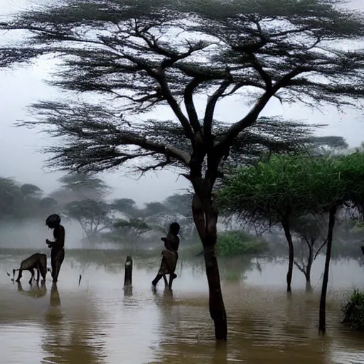 Image similar to rain in africa