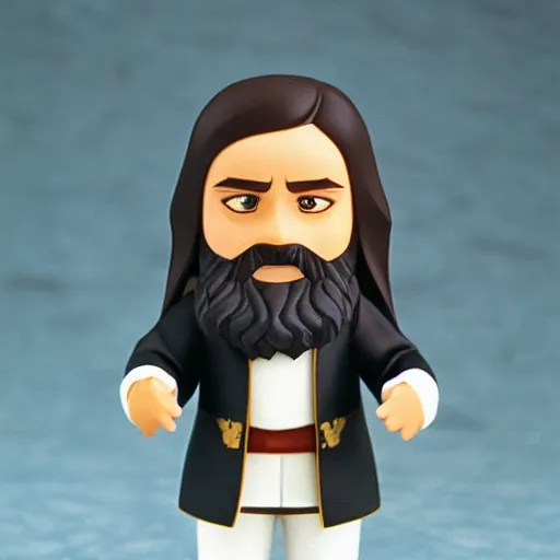 Prompt: rasputin as nendoroid, 8 k hd dof, cinestill 8 0 0 t