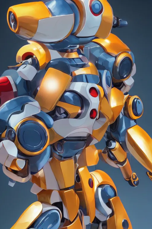 Image similar to metabots medabots medarotto medarot robot minimalist comics, behance hd by jesper ejsing, by rhads, makoto shinkai and lois van baarle, ilya kuvshinov, rossdraws global illumination ray tracing hdr radiating a glowing aura