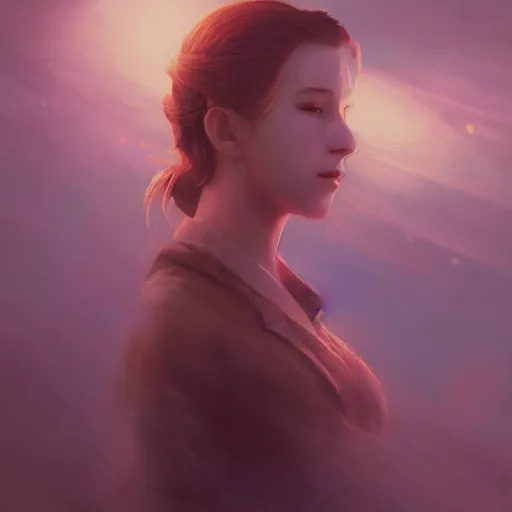 Prompt: aerith gainsborough portrait, atmospheric lighting, painted, intricate, volumetric lighting, beautiful, rich deep colors masterpiece, golden hour, sharp focus, ultra detailed, by leesha hannigan, ross tran, thierry doizon, kai carpenter, ignacio fernandez rios