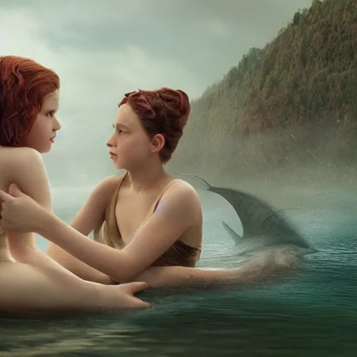 Prompt: 🧜‍♀️ , cute hyper realistic cinematic award-winning epic photographic still