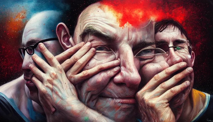 Image similar to the two complementary forces that make up all aspects and phenomena of life, by Sam Spratt