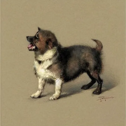 Prompt: ( ( ( ( ( cute dog at a spa. muted colors. ) ) ) ) ) by jean - baptiste monge!!!!!!!!!!!!!!!!!!!!!!!!!!!