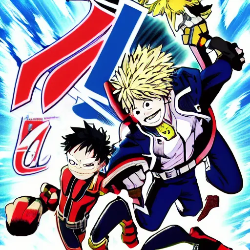 Image similar to My Hero Academia by Stan Lee