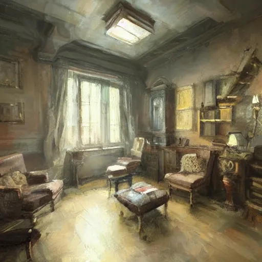 Image similar to doctor house, realistic, ultrahd, jeremy mann painting