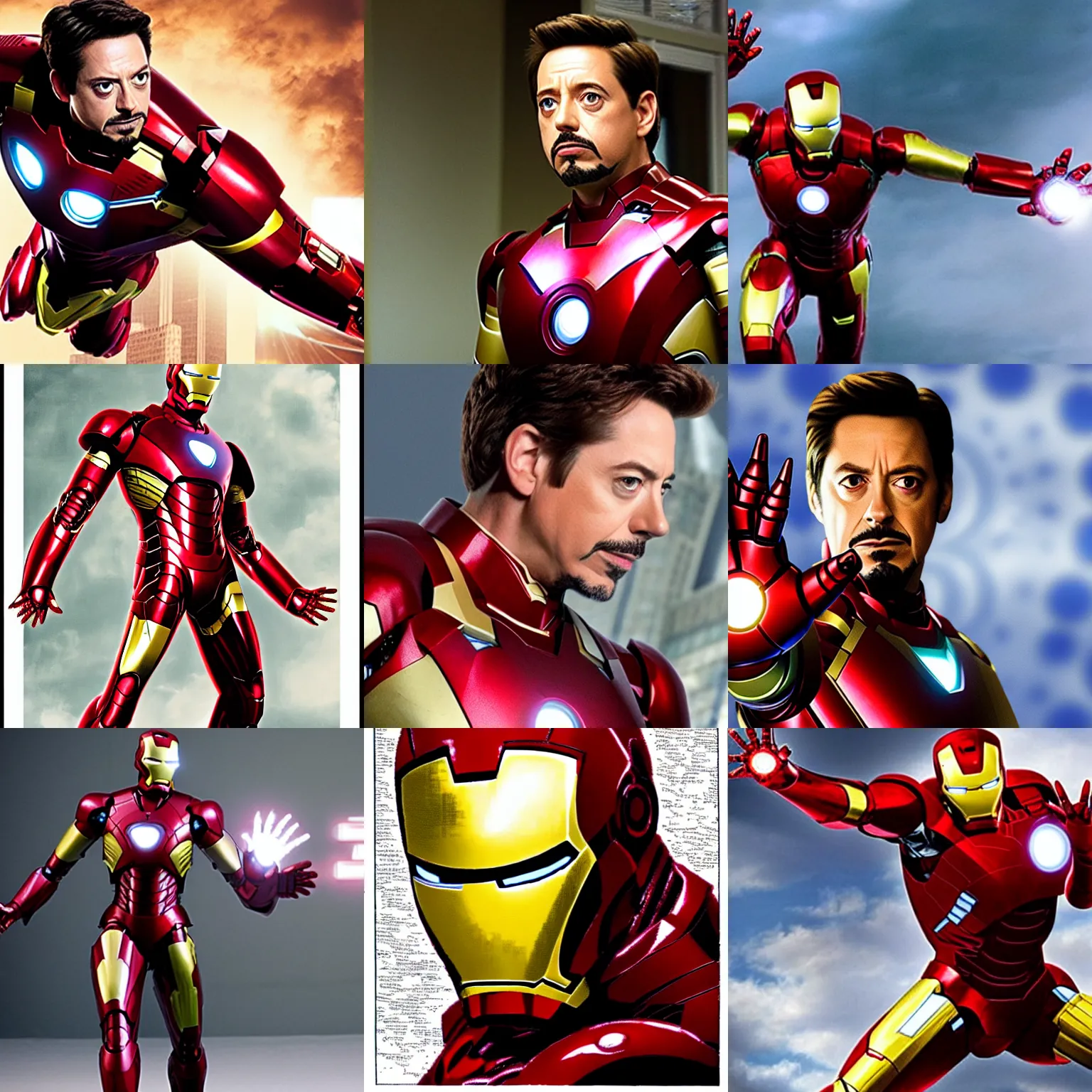 Prompt: Toby McGuire as iron man