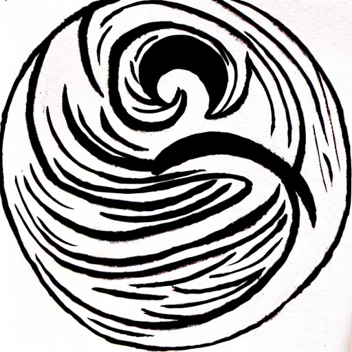 Image similar to zen dream ink