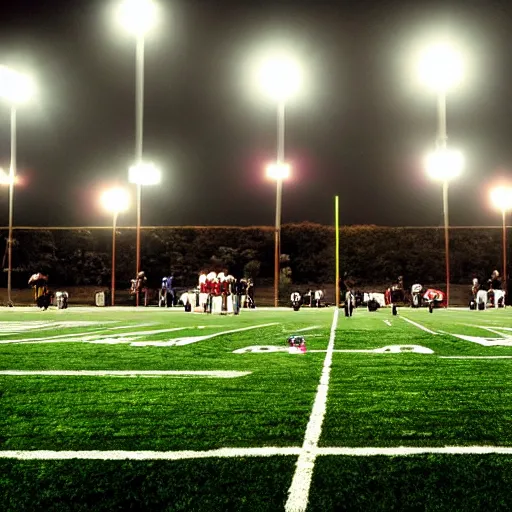 Prompt: the epic highs and lows of high school football