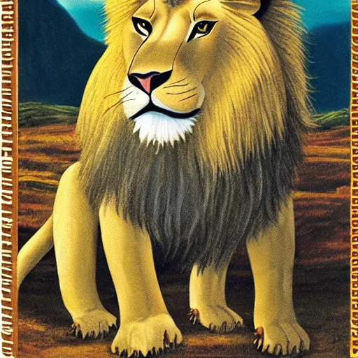 Image similar to a lion by julia donaldson