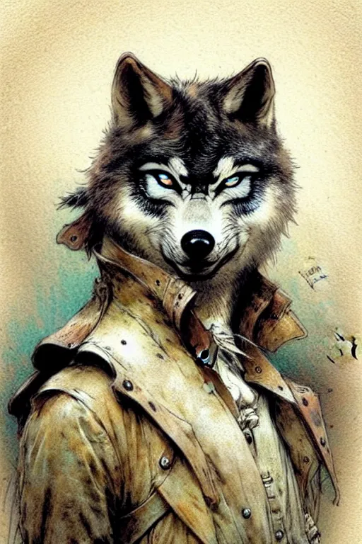 Prompt: ( ( ( ( ( plastic wolf mask. muted colors. ) ) ) ) ) by jean - baptiste monge!!!!!!!!!!!!!!!!!!!!!!!!!!!