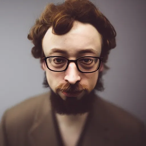 Prompt: close-up portrait of Sam Hyde, original art by Aivazovsky, flowy, rule of thirds, sigma male, cinematic, kyoto japan setting