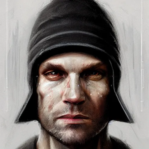 Image similar to portrait of a man by greg rutkowski, jedi knight, hybrid between human and twi'lek, wearing black wool cap, star wars expanded universe, he is about 3 0 years old, highly detailed portrait, digital painting, artstation, concept art, smooth, sharp foccus ilustration, artstation hq