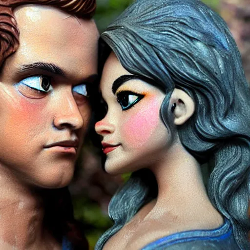 Prompt: once upon a time, and they live happily ever after, ultra realistic, detailed, faces