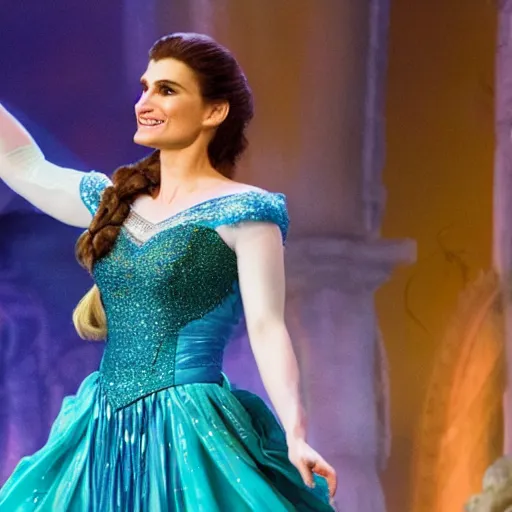 Image similar to A still of Idina Menzel as Elsa