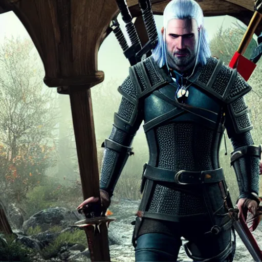 Prompt: of keanu reeves in the witcher 3 as the bard, unreal engine 5 4 k, hyperdetailed, photo realistic