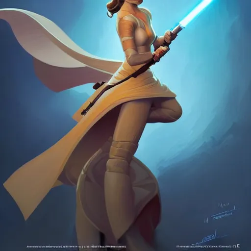 Image similar to padme amidala ( natalie portman ), star wars attack of the clones, game design fanart by concept artist gervasio canda, behance hd by jesper ejsing, by rhads, makoto shinkai and lois van baarle, ilya kuvshinov