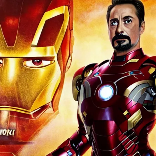 Image similar to tsar nicholas ii as iron man in the film the avengers ( 2 0 1 2 )