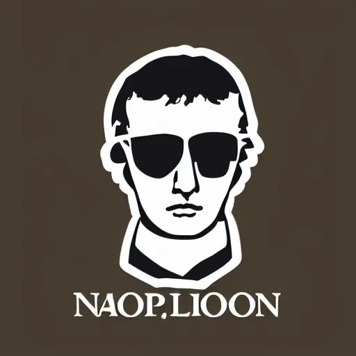 Prompt: napoleon, digital art, iconic icon, 2 d vector logo, cartoon, t - shirt design