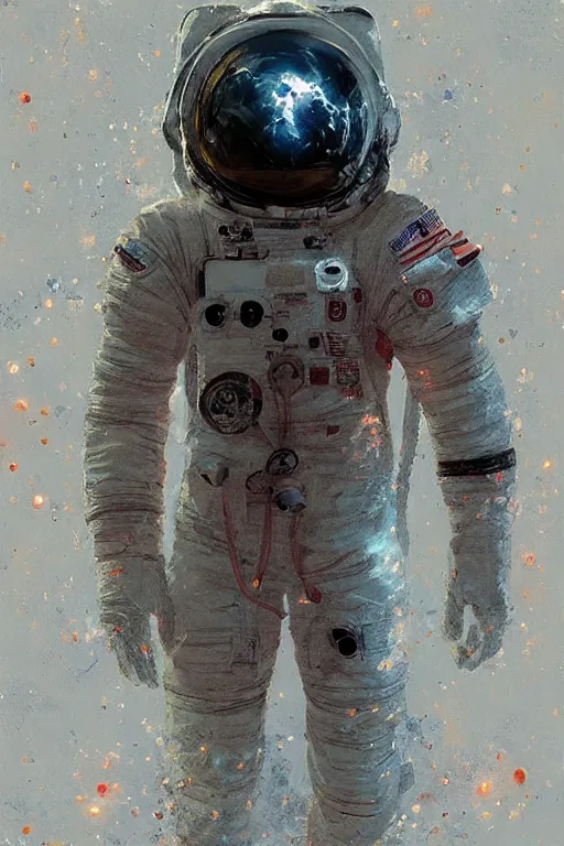 Prompt: “The Bodhisattva Astronaut by Craig Mullins”