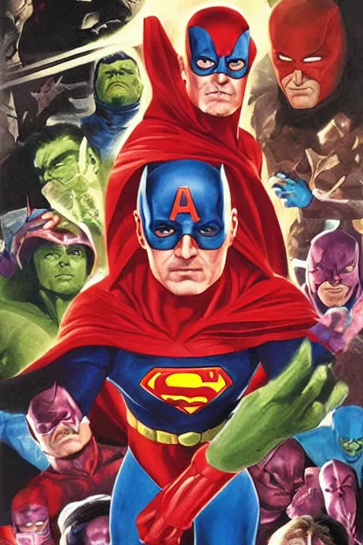 Prompt: a new superhero. art by alex ross.