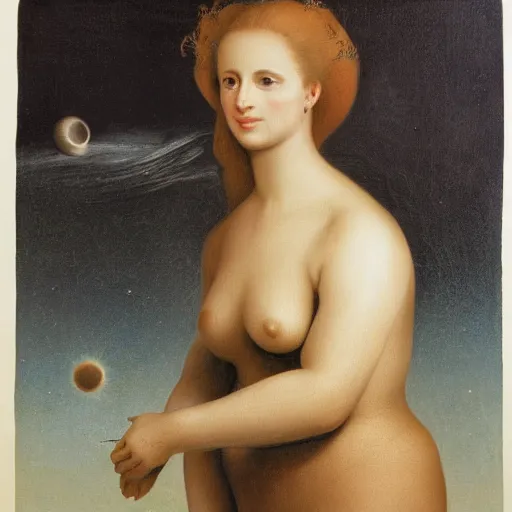 Prompt: a beautiful portrait of venus