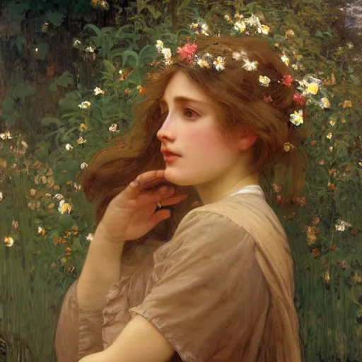 Image similar to picture portrait photograph of wind kissed pictures, ashes, lament, photorealism, hyper - realism, 4 k, high resolution, hyper detailed, realistic, by waterhouse, alphonse mucha, corot, klimt, tarbell,